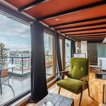 Central Duplex With Amazing View In Beyoglu Apartamento *