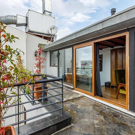 Central Duplex With Amazing View In Beyoglu * 伊斯坦布尔